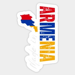 Armenia flag, armenian flag Sticker